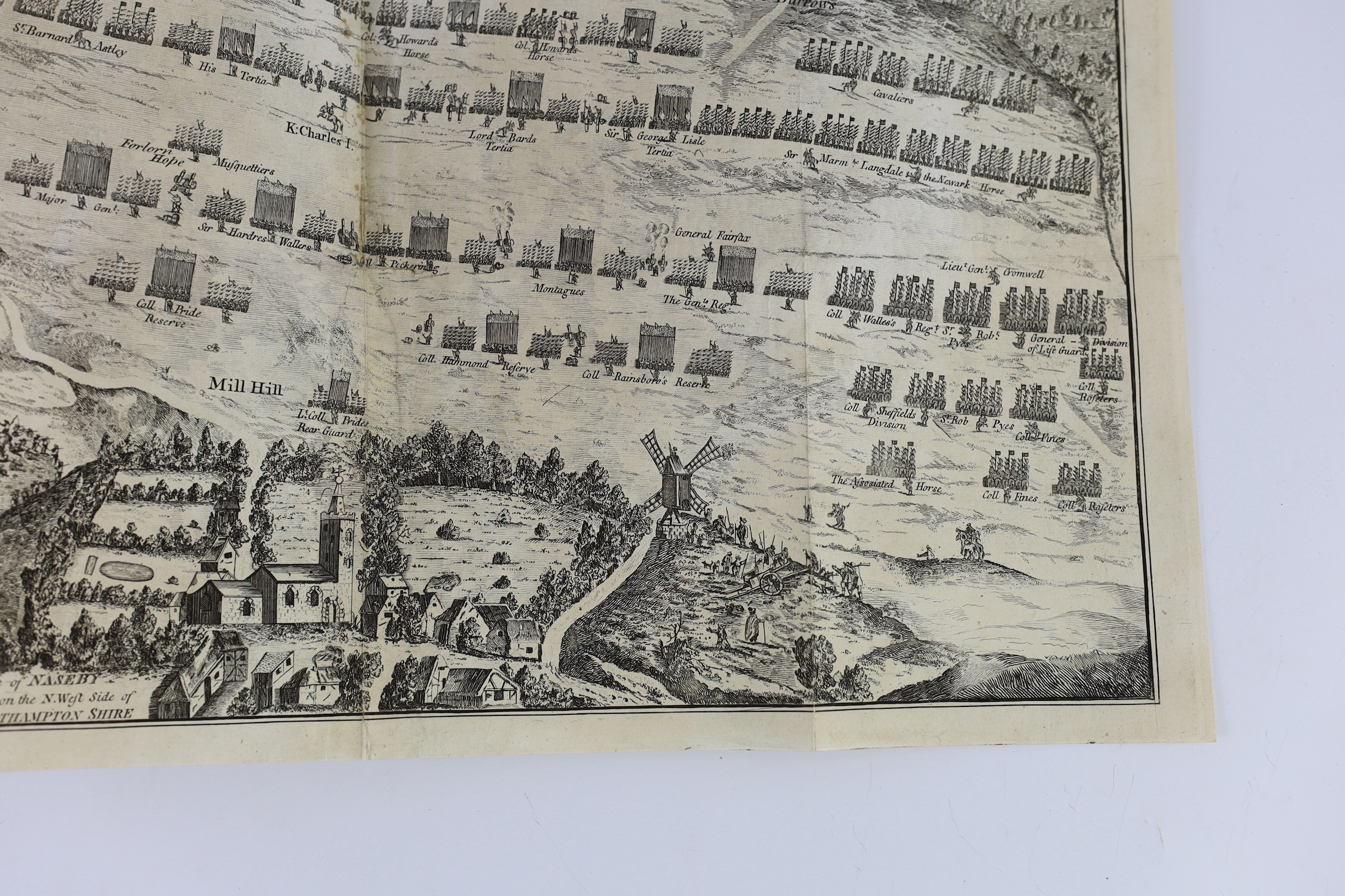 NORTHANTS: Mastin, Rev. John - The History and Antiquities of Naseby, in the County of Northampton. folded pictorial plan, subscribers list, half title; rebound calf-backed marbled boards